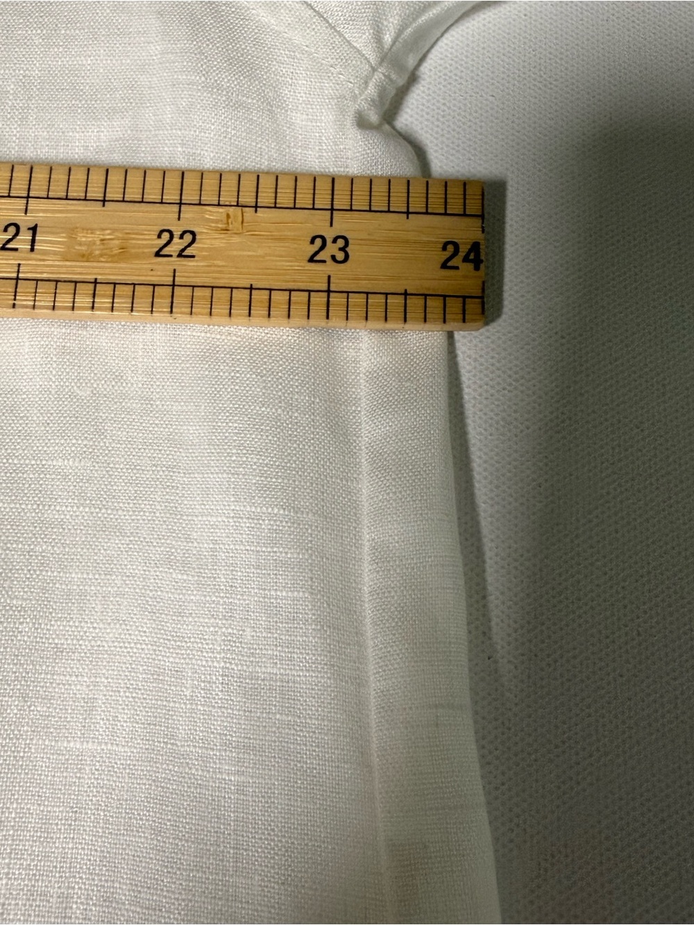 Lucy Paris White Linen Button Down Coastal Quiet Luxury Oversized Shirt M NWT - Picture 11 of 15